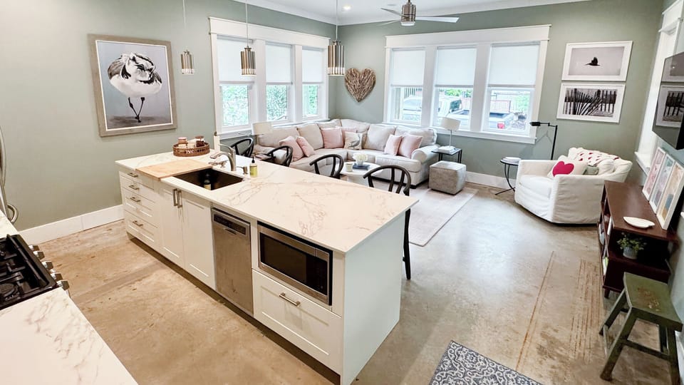 Love Cottage has recently been updated and curated by a local interior designer.