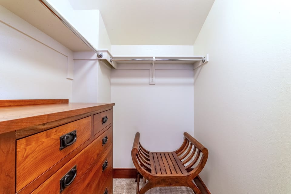 Bedroom 2 walk-in closet.