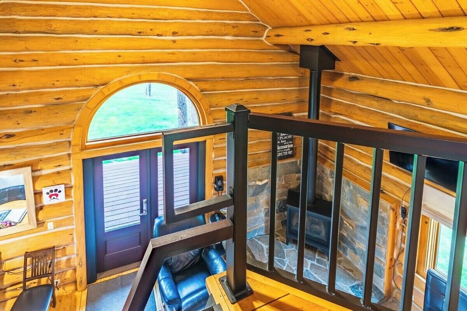 view from loft