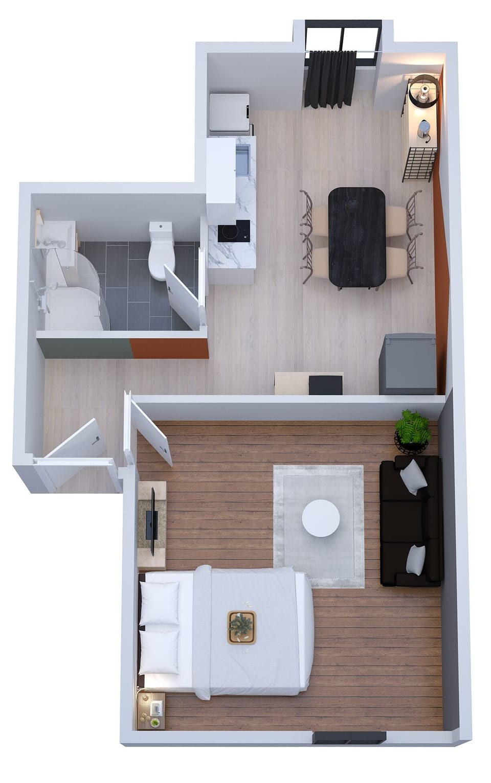 Family Apartment | Living area | TV