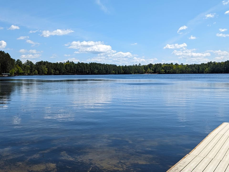 Private Dock on Dollar Lake - Private Dock on Dollar Lake