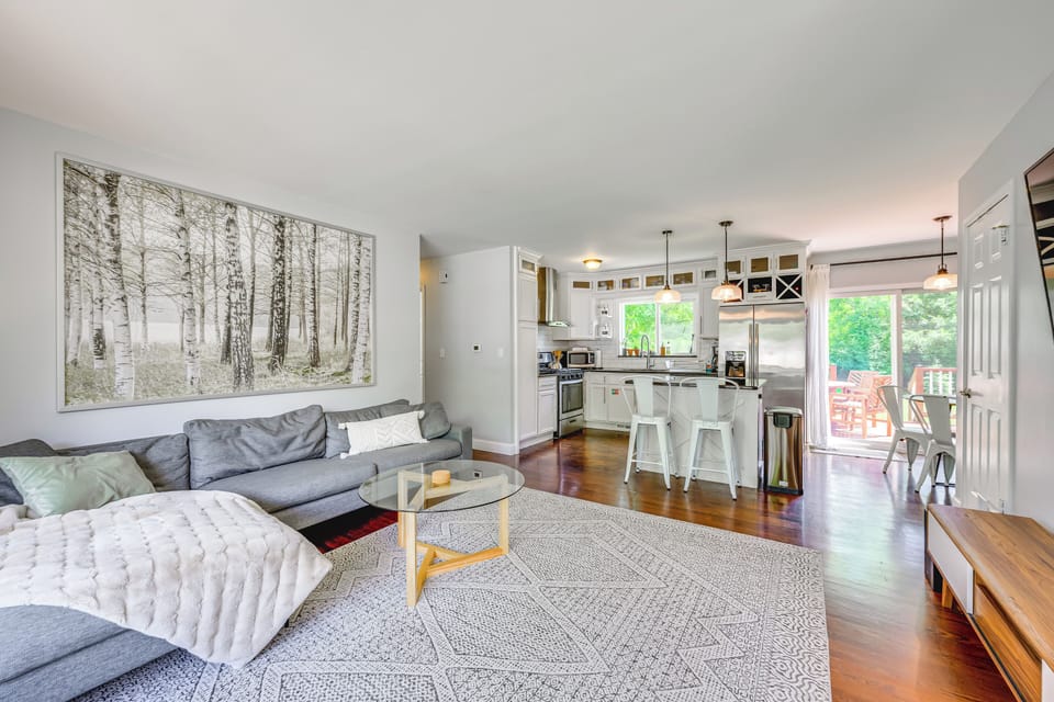 Living Room | Main Level | Free WiFi | Central Heating & A/C