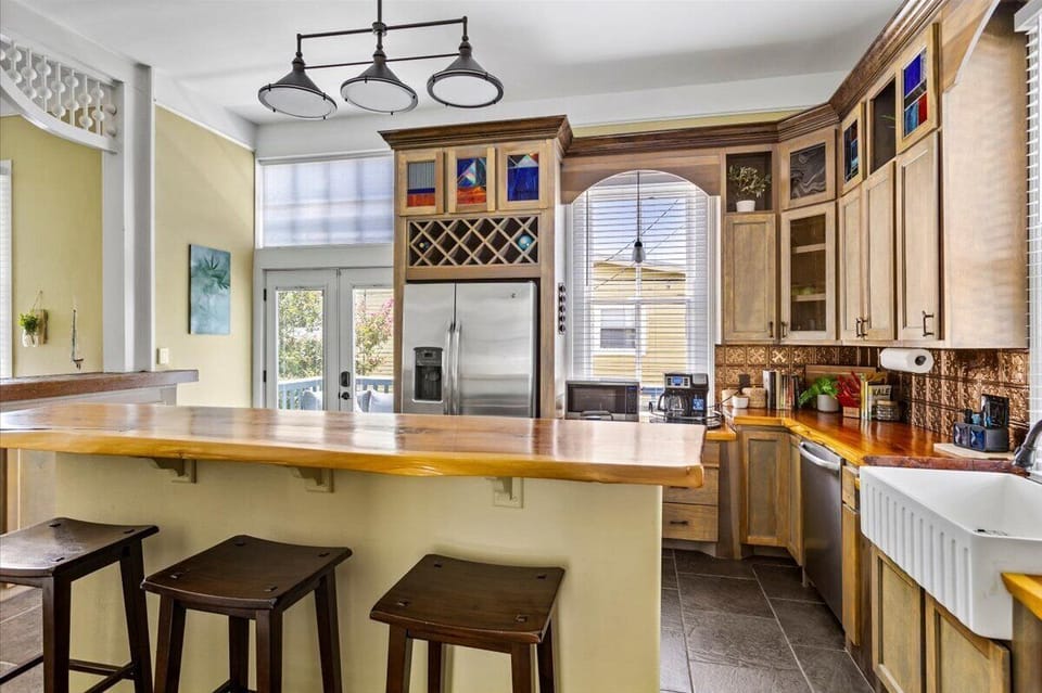Whip up culinary delights stylish kitchen with modern appliances!