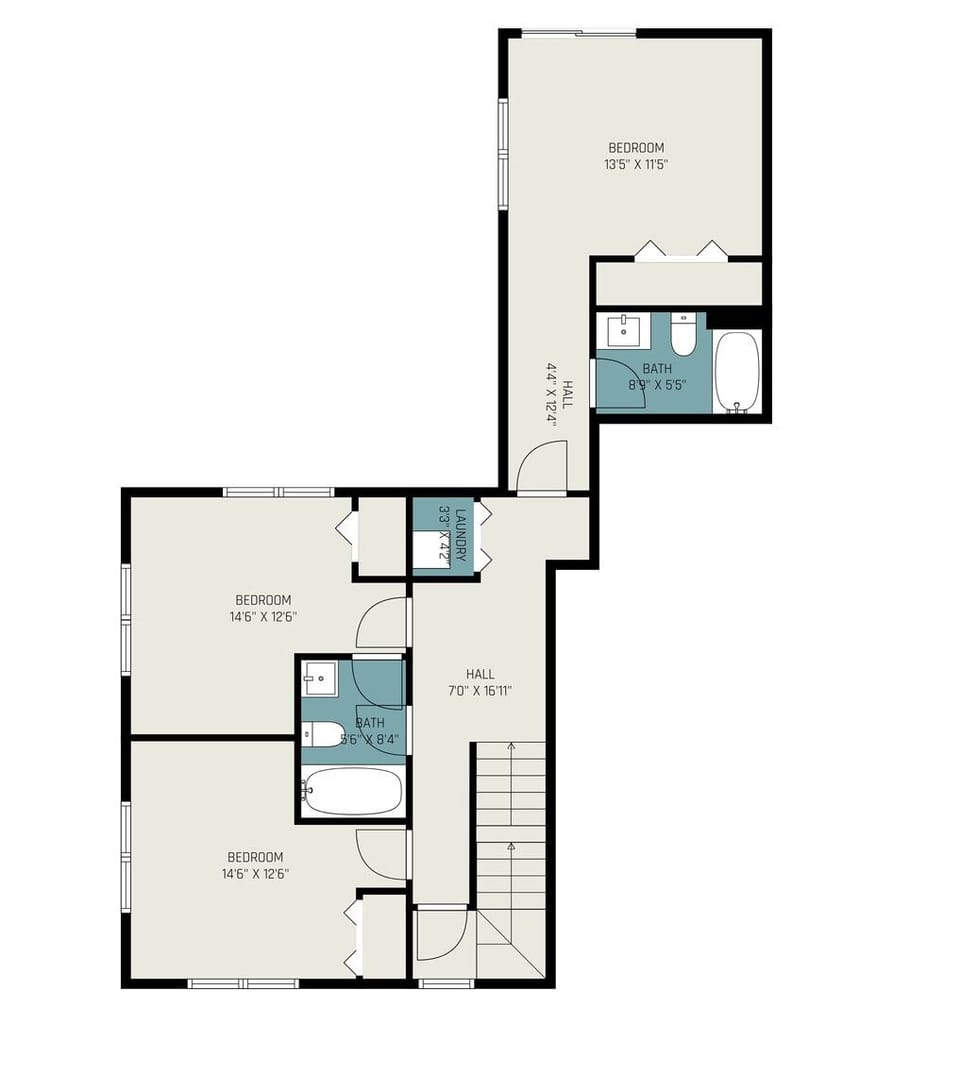 Second floor - Floor Plan