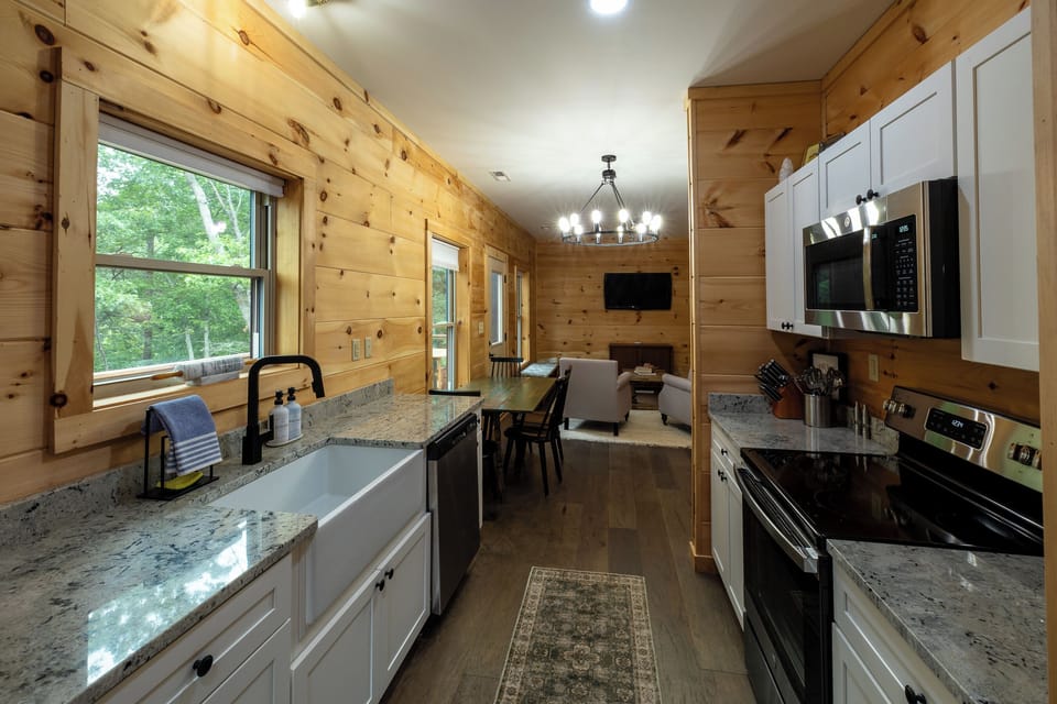 upstairs kitchen
