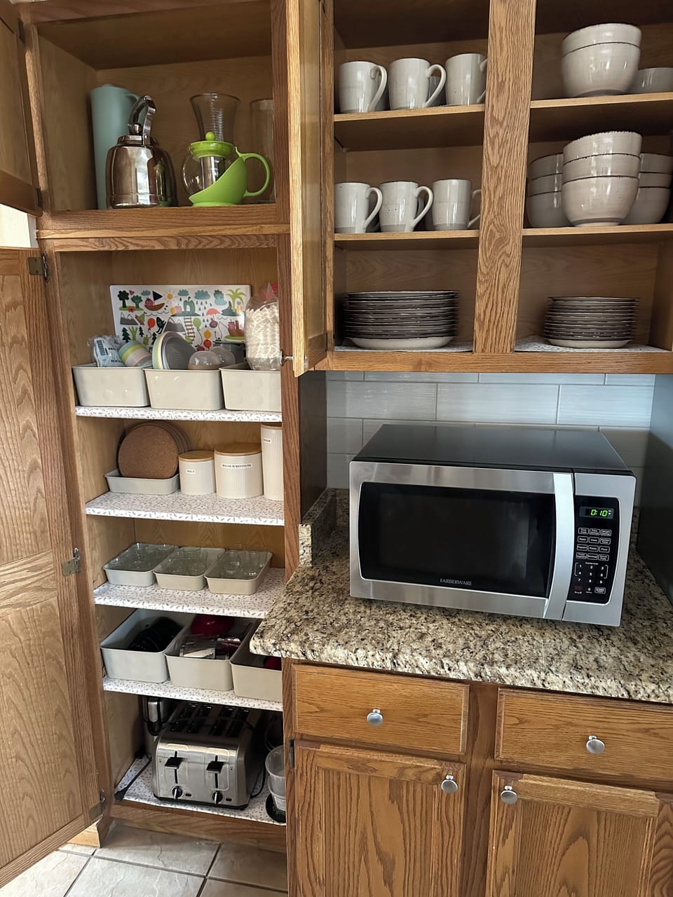 Part of the kitchen