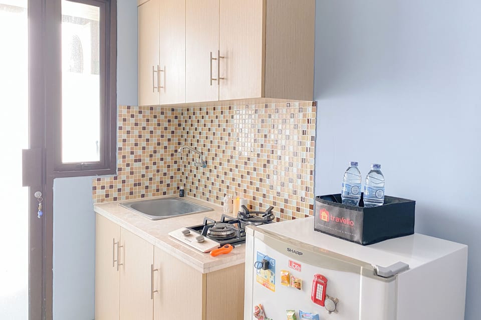 Studio | Private kitchen | Fridge, stovetop, rice cooker