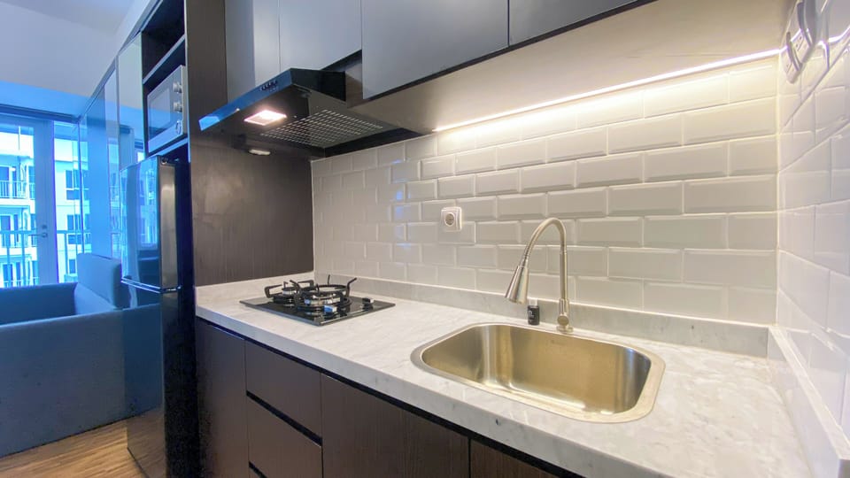 Studio | Private kitchen | Fridge, microwave, stovetop, rice cooker