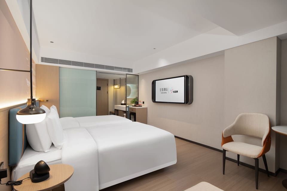 Deluxe Double Room | Premium bedding, down comforters, desk, blackout drapes