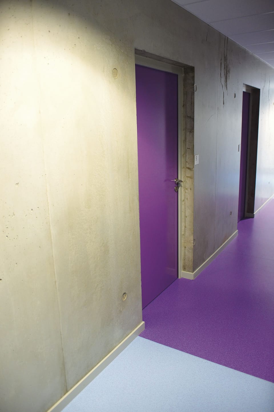 Interior entrance