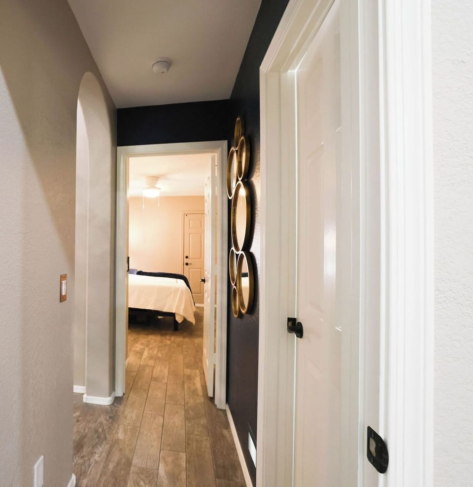 Hall to bath and bedroom 2