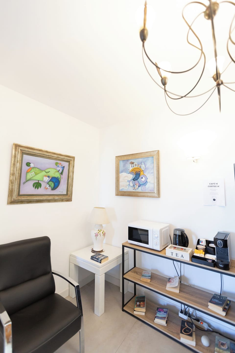 Comfort Triple Room | Living area | 32-inch LCD TV with digital channels