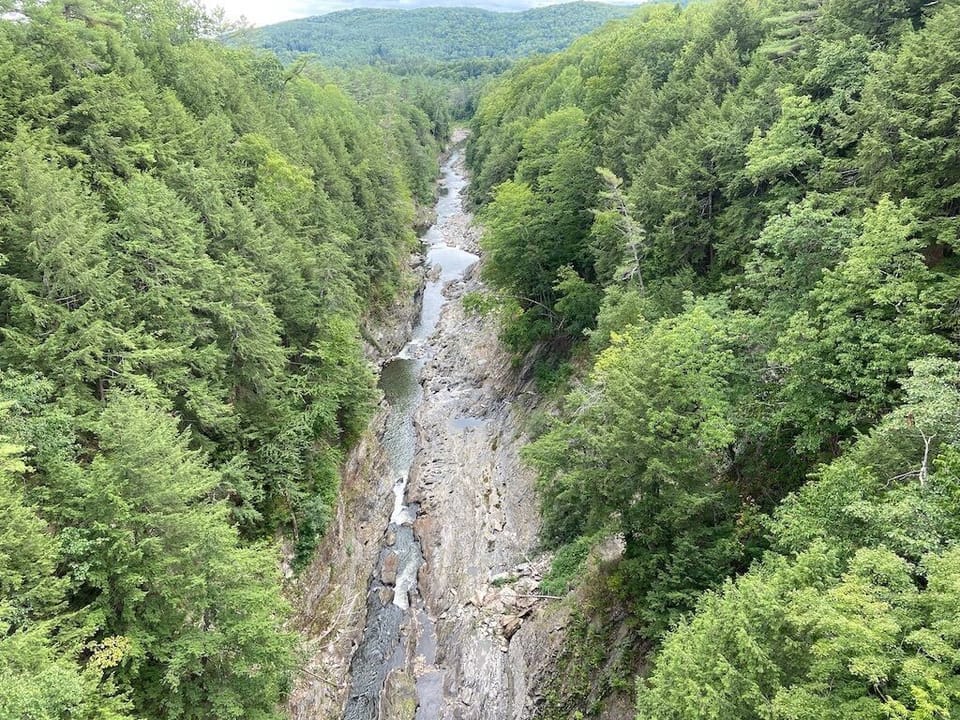 Hike the famous Quechee Gorge