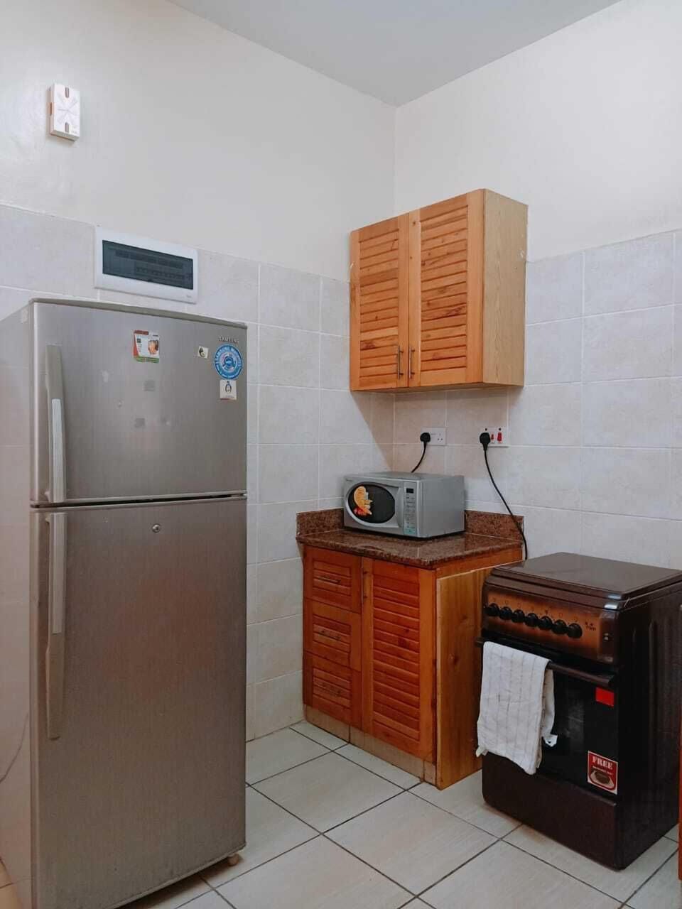 Superior Apartment | Private kitchen | Fridge, microwave, oven