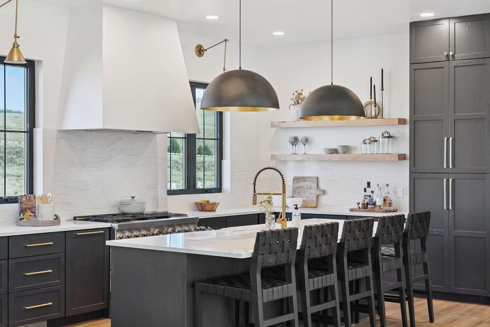 State of the art kitchen with 48" range, 2 dishwashers and a 60" built in fridge