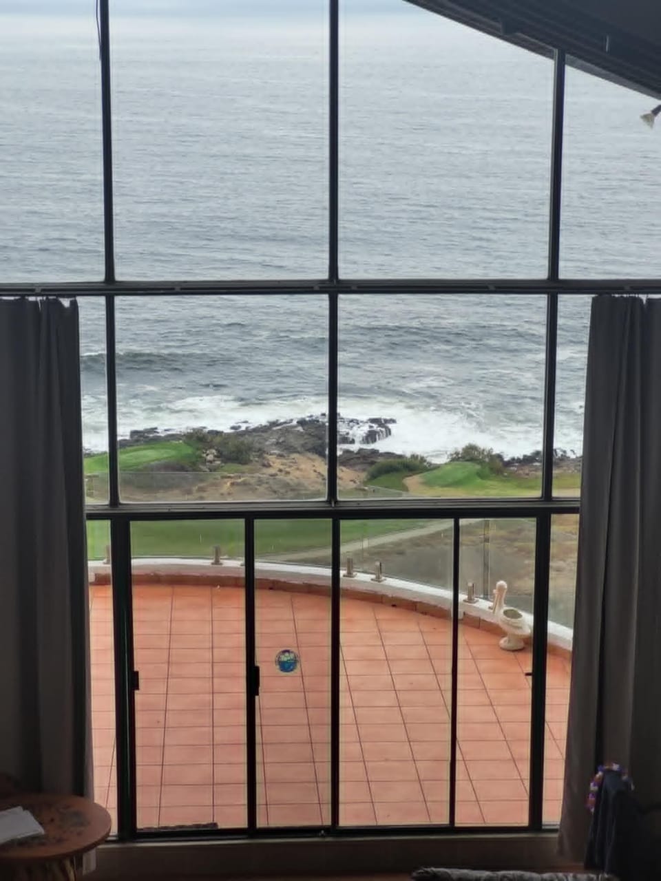 View from upper staircase