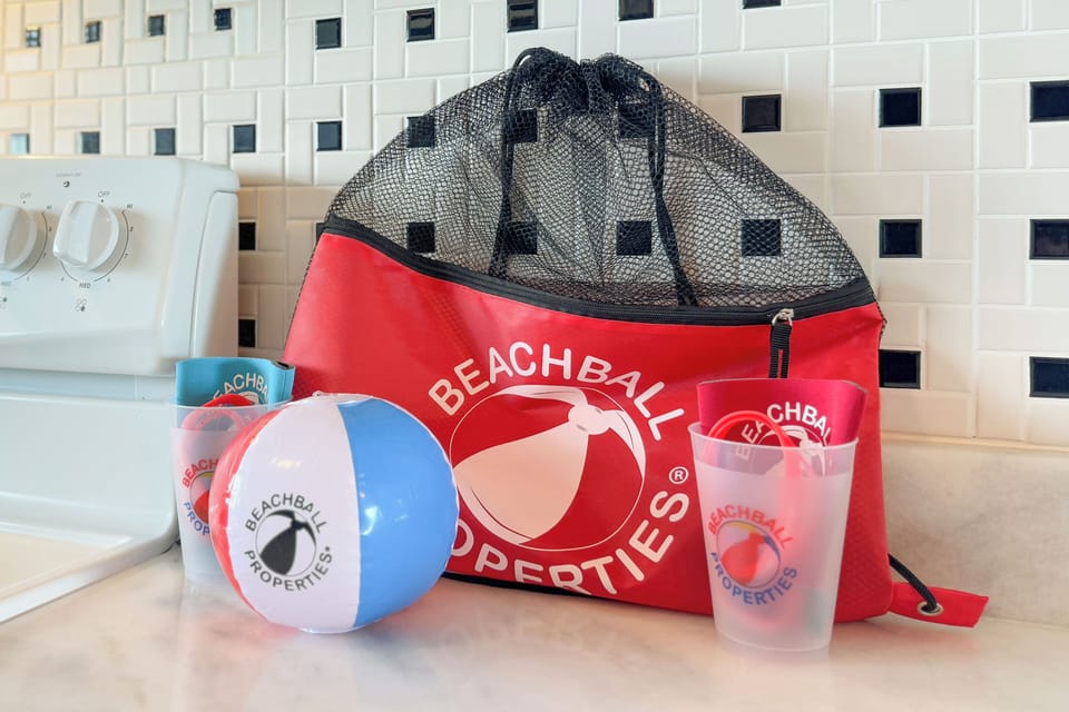 Beachball swag bag!