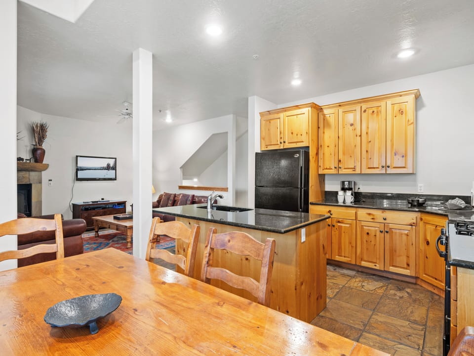 Kitchen / Dining / Living Area