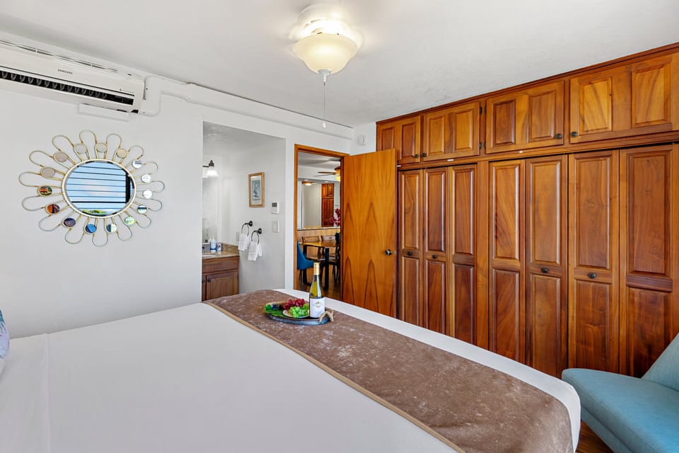 Split A/C unit in the master bedroom