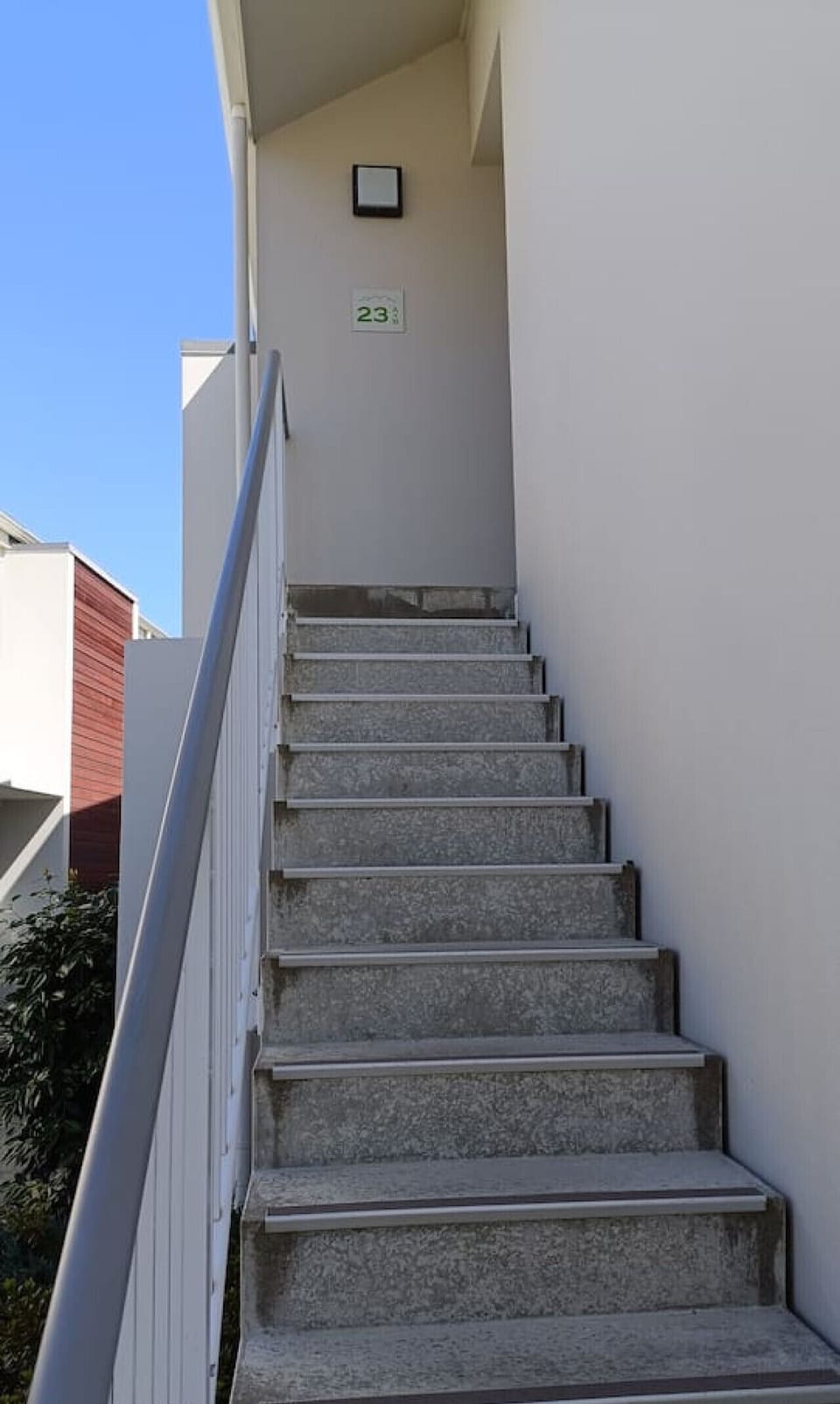 Your stairway to a relaxing time.