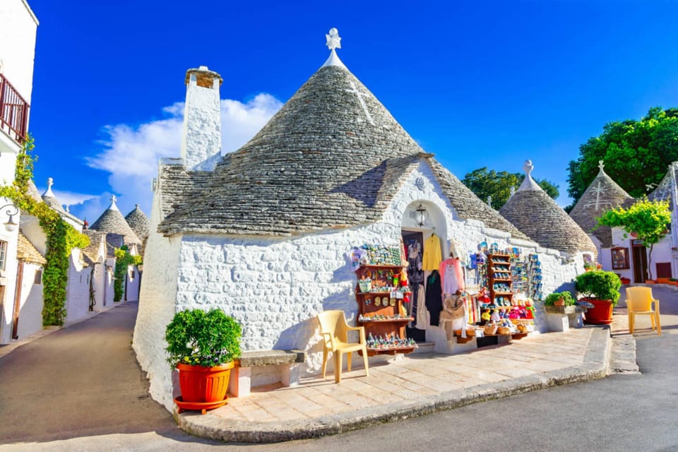 Front view of the trullo