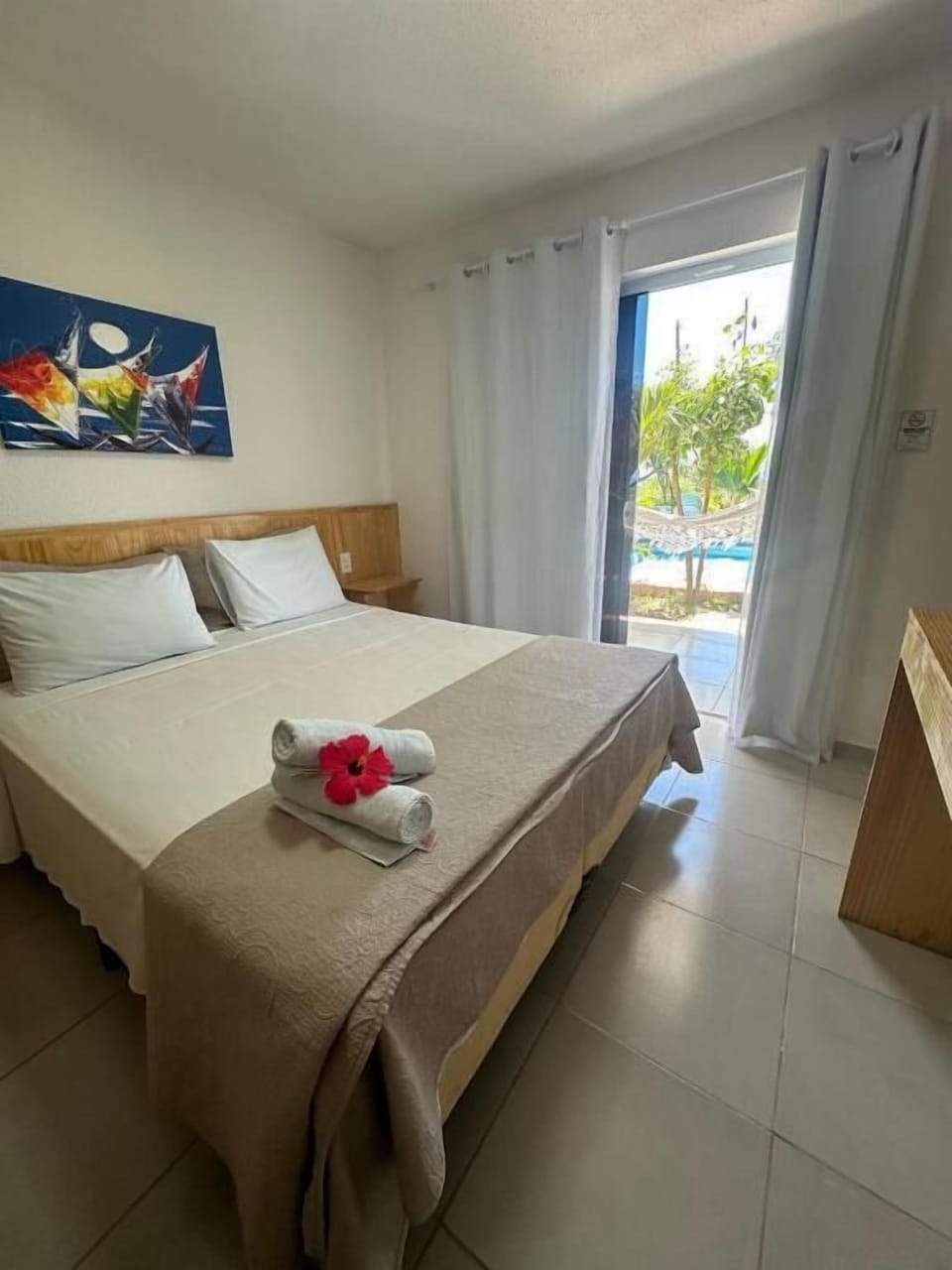 Comfort Double Room, Pool View | In-room safe, iron/ironing board, free WiFi