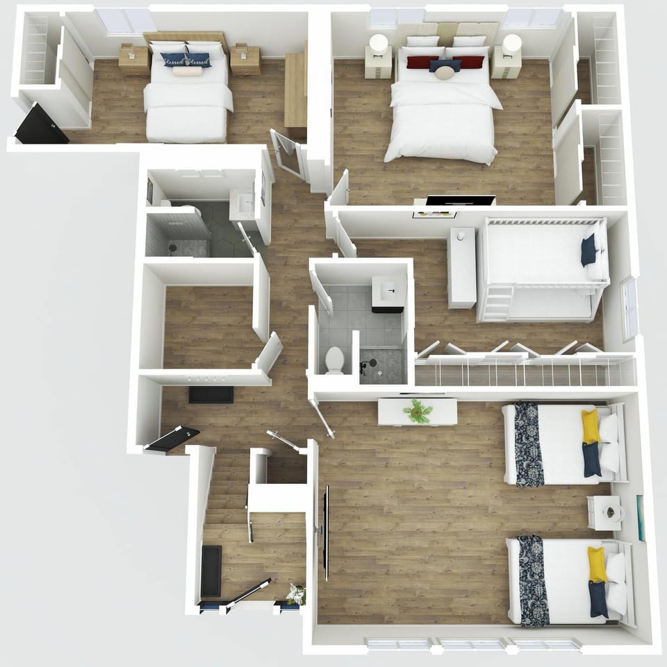 Villa, Multiple Bedrooms | Floor plan