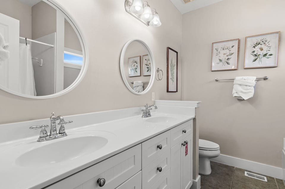 Master bathroom