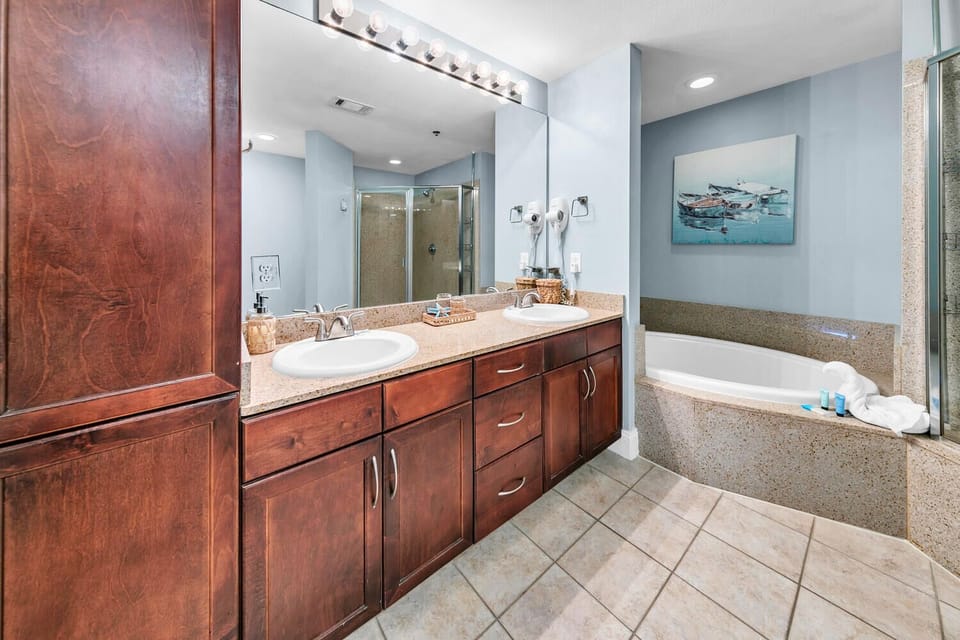 Master bathroom