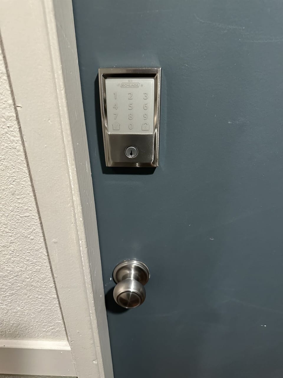 Entry door lock
