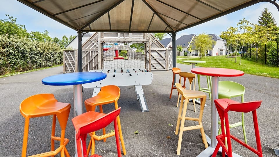 Soak up the sun outside!