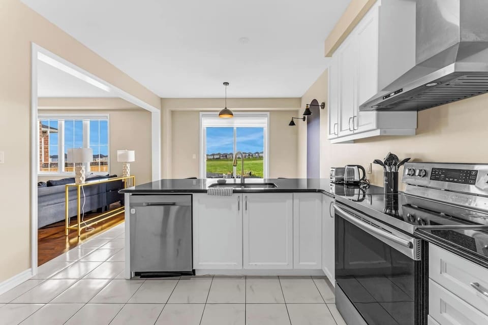Our fully-equipped kitchen is your canvas for delicious creations 