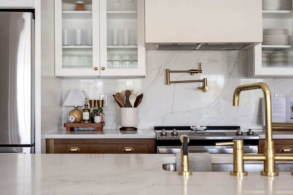 Sleek and functional kitchen space for your culinary creations.