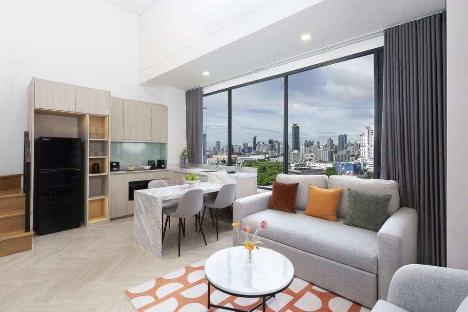 Suite, 2 Bedrooms (Duplex) | Private kitchenette | Microwave, stovetop, coffee/tea maker, electric kettle