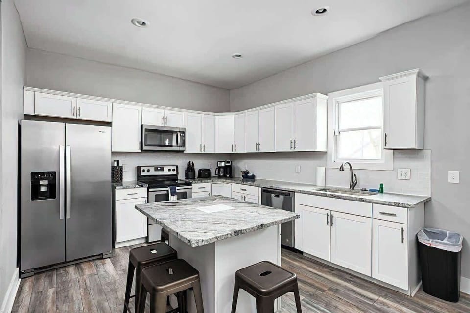 Fully Equipped Kitchen | Everything You Need for Easy Meals and Morning Coffee