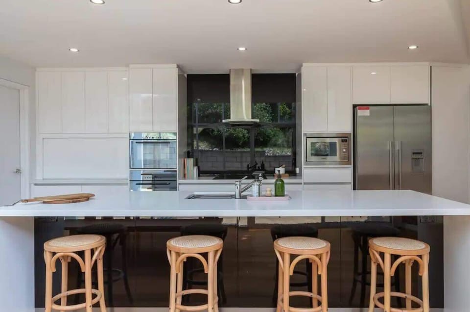 Well-appointed kitchen.