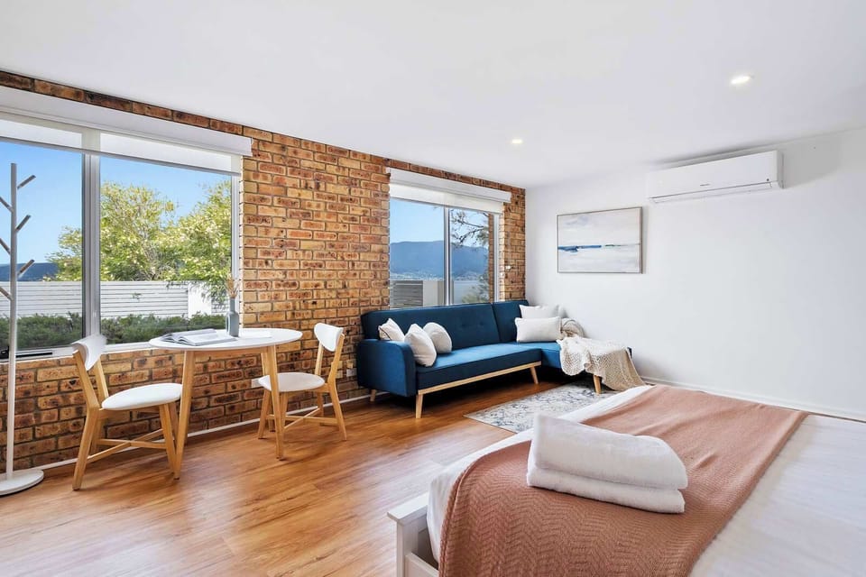 Open planned living with a view