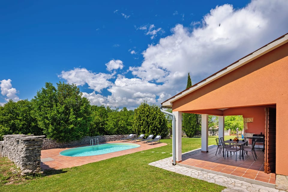 Family House, 2 Bedrooms, 2 Bathrooms (Pool House in Greenery near Trget) | Pool | Seasonal outdoor pool