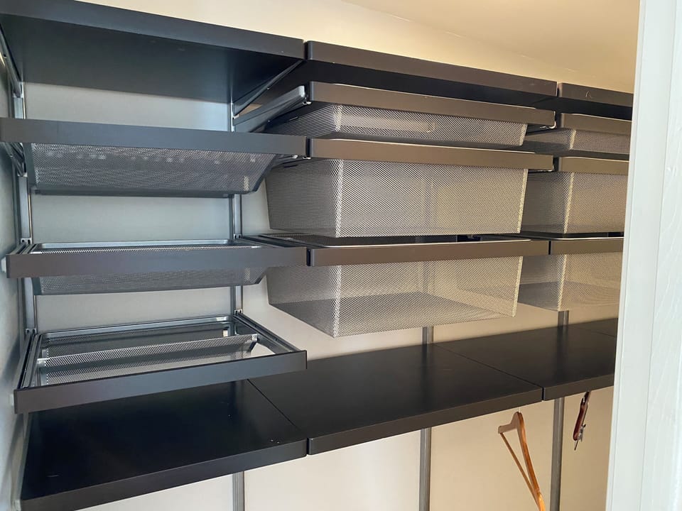 Closet organizer