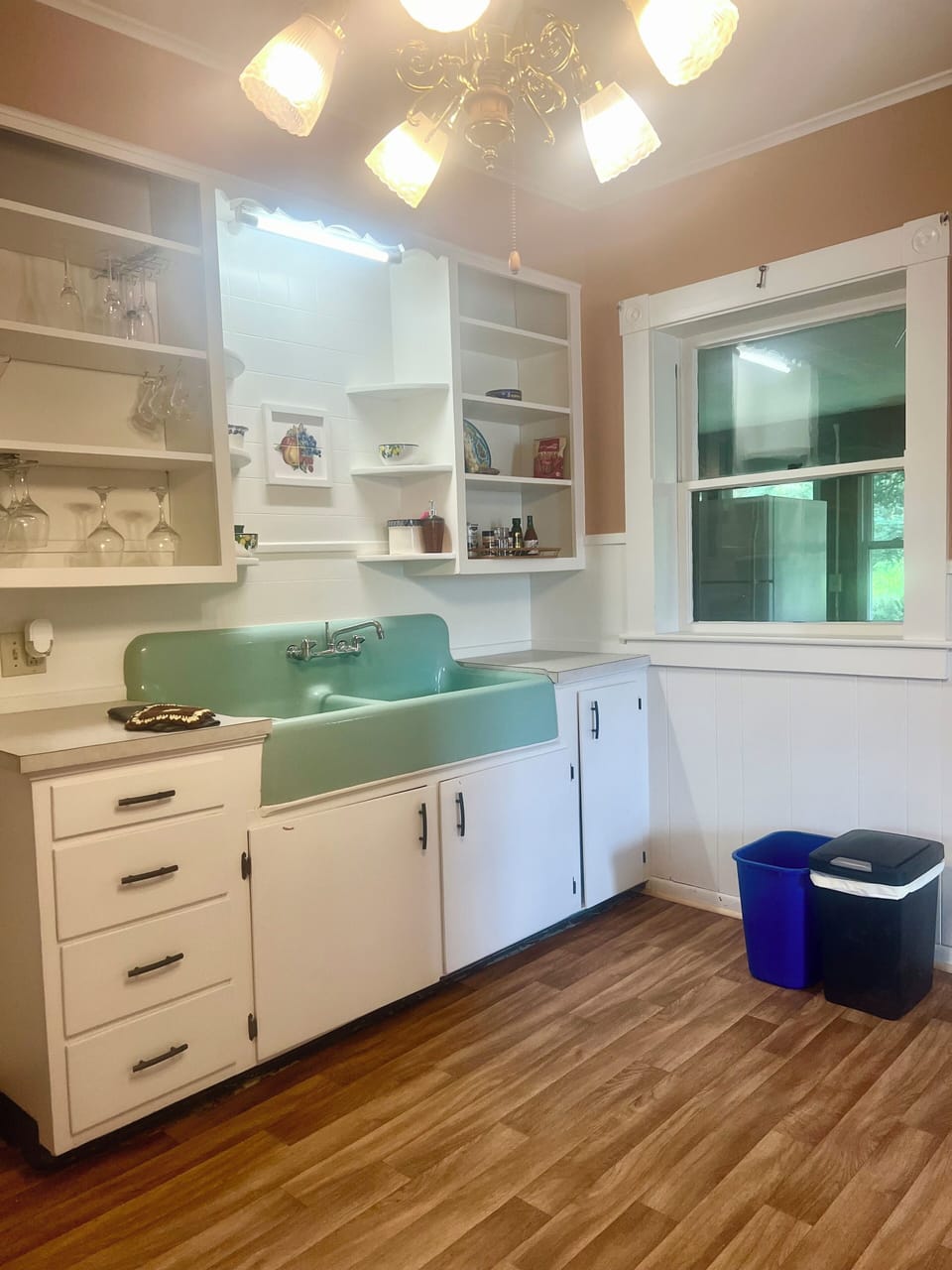 We saved the early 1900's metal farm sink!
