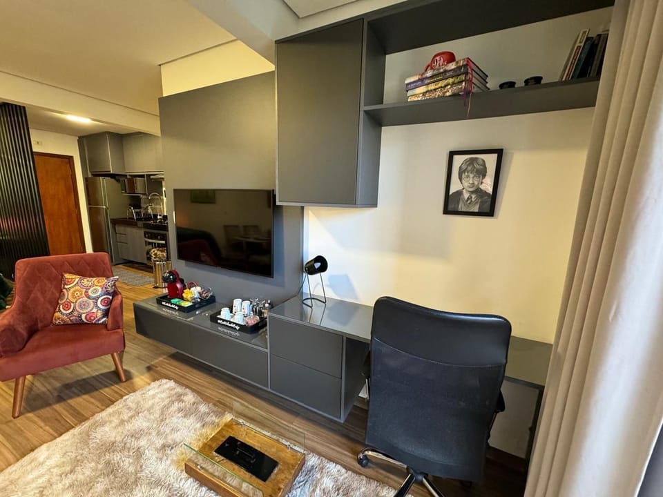 Luxury Apartment, Balcony, City View | Living area | 50-inch flat-screen TV with digital channels, TV, Netflix