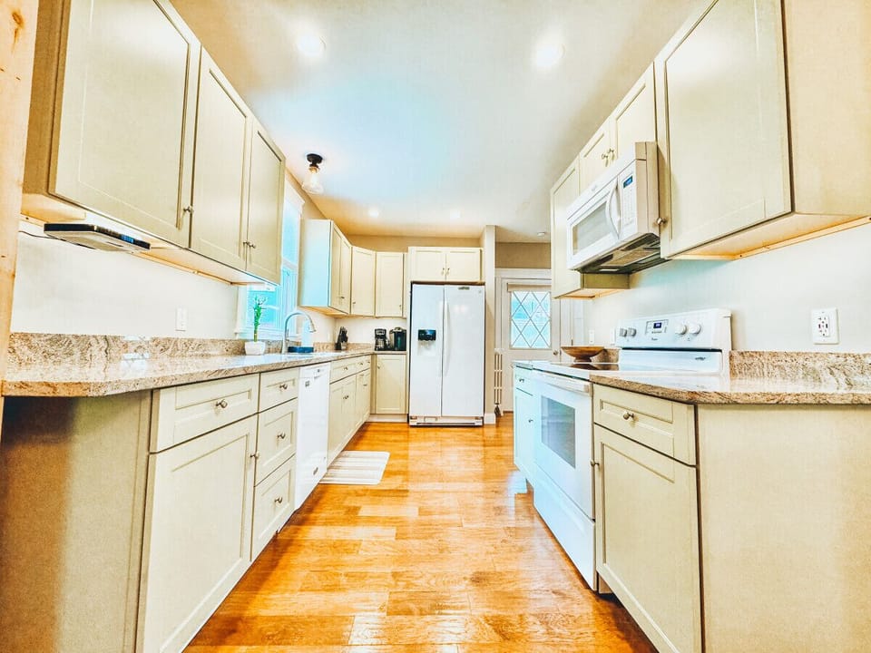 Enjoy the convenience of a complete kitchen setup.