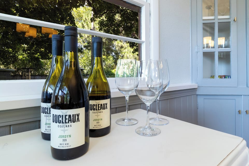 Visit owners Chris and Toby at Ducleaux Cellars, where guests of The Love Shack can experience a complimentary wine tasting! 