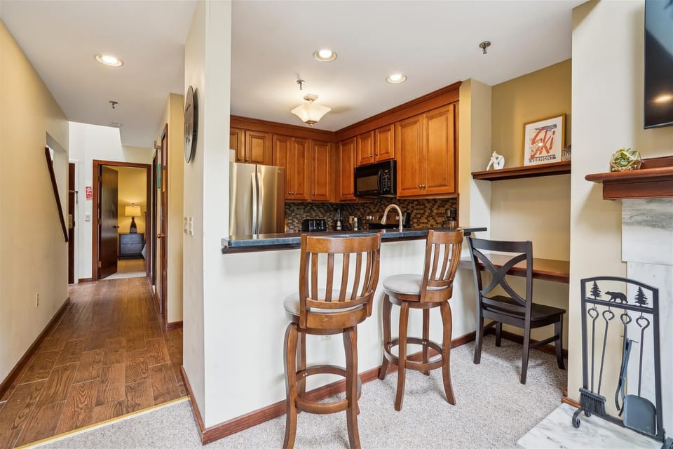Extra seating for your morning coffee before everyone wakes up!