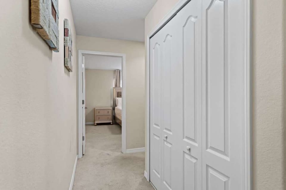 Hallway and Laundry (behind closet doors)