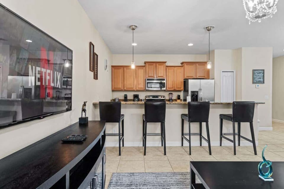 Family Room and Kitchen