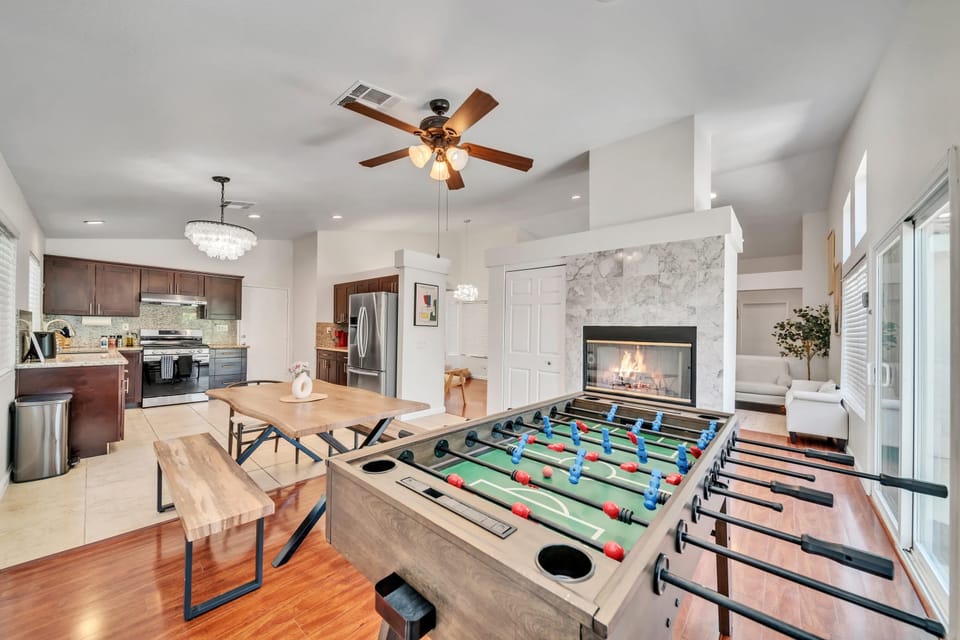 A fun space designed for entertainment and bonding.
