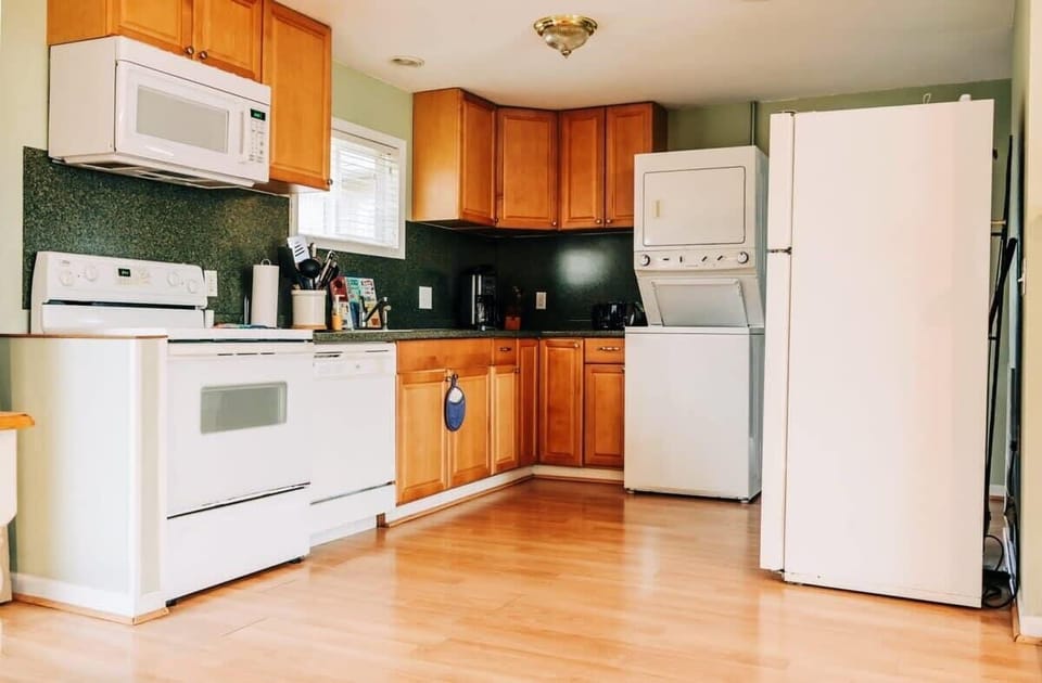 Find everything you need in the stocked kitchen