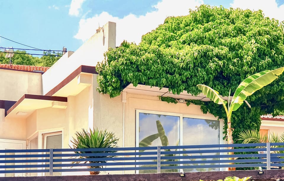 outside