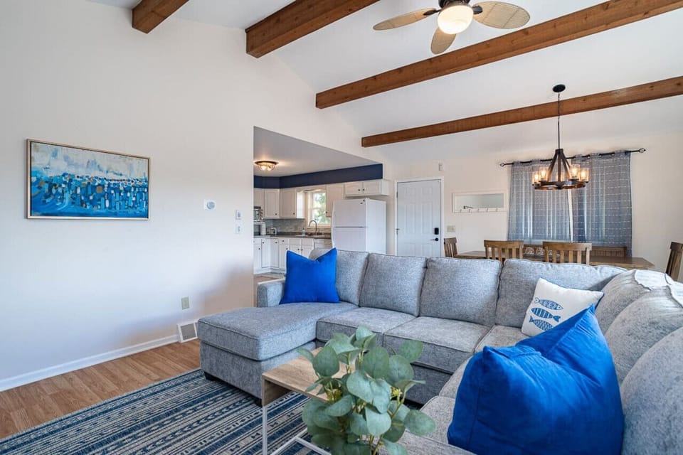 Open concept layout